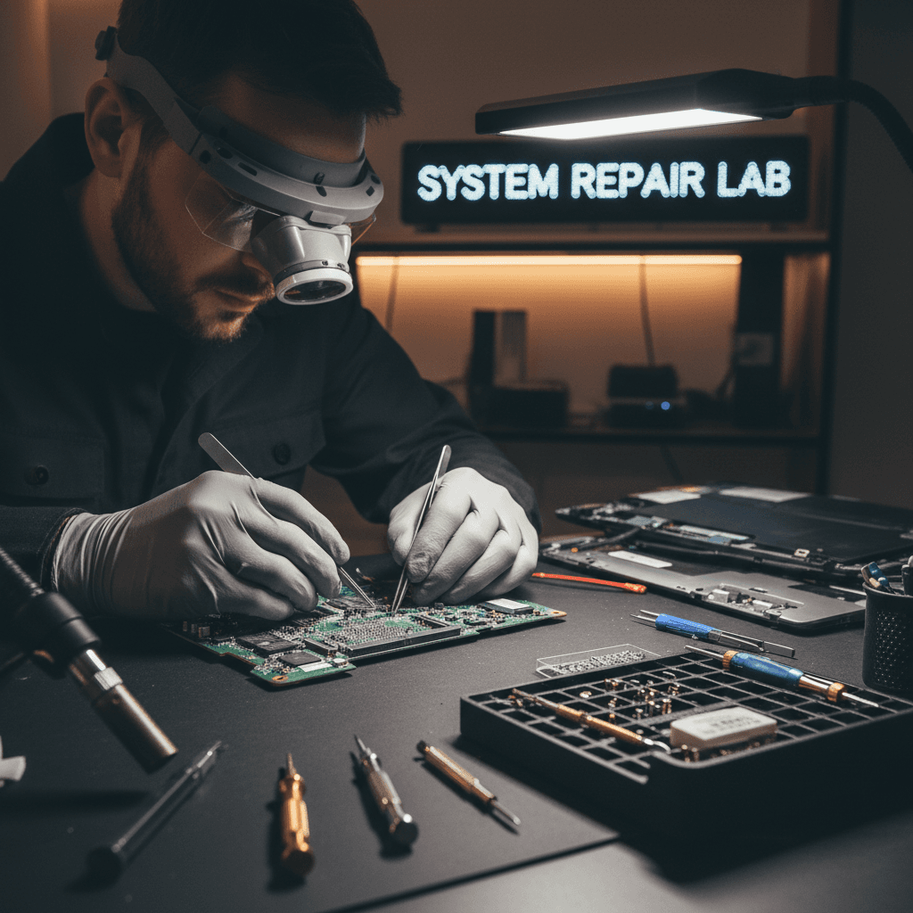 Reparación de hardware